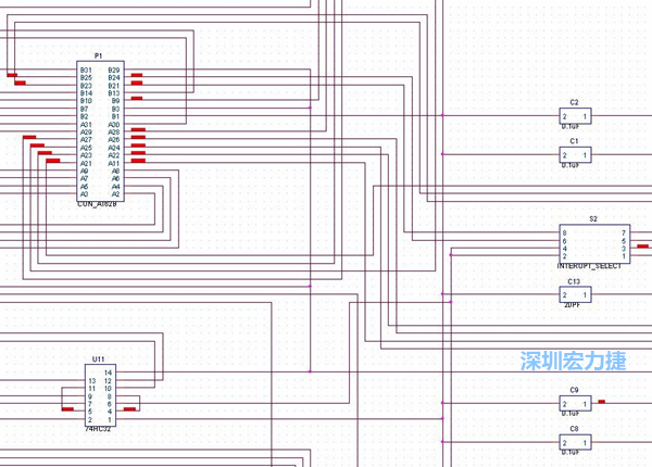圖紙沒(méi)有層次的概念，不管電路有多復(fù)雜，只有一張平面圖。